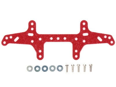 FRP Rear Multi Roller Setting Stay (Red)