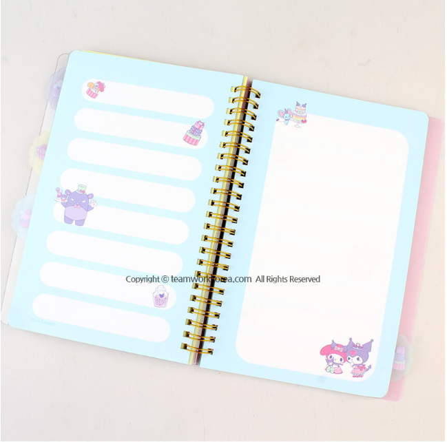  【預訂】韓國直送 Sanrio 記事簿