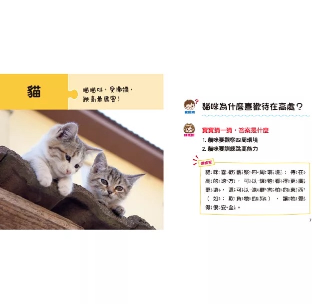 人類 寶寶好奇問媽媽：有趣的可愛動物