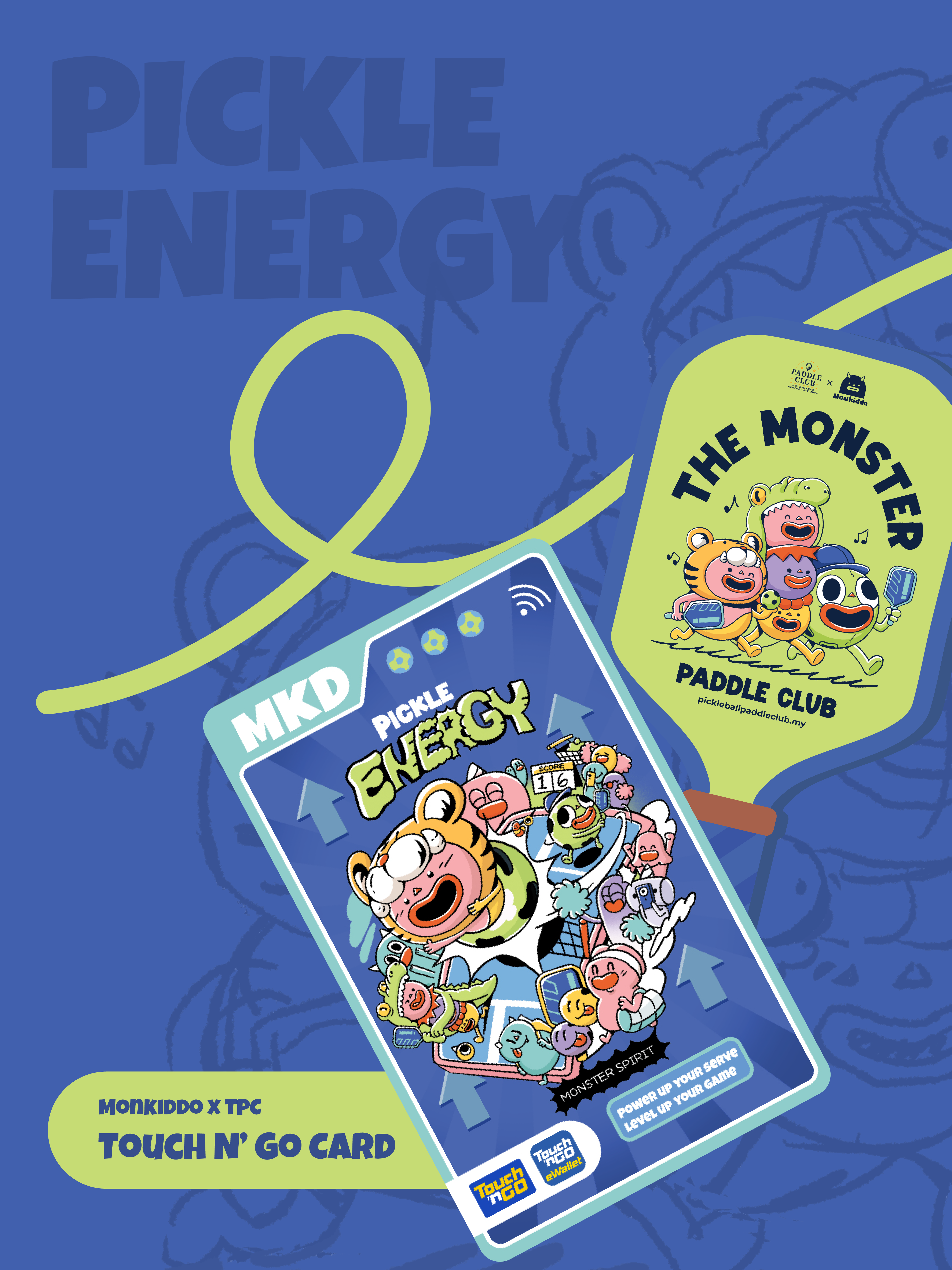 Monkiddo x The Paddle Club Pickle Play box