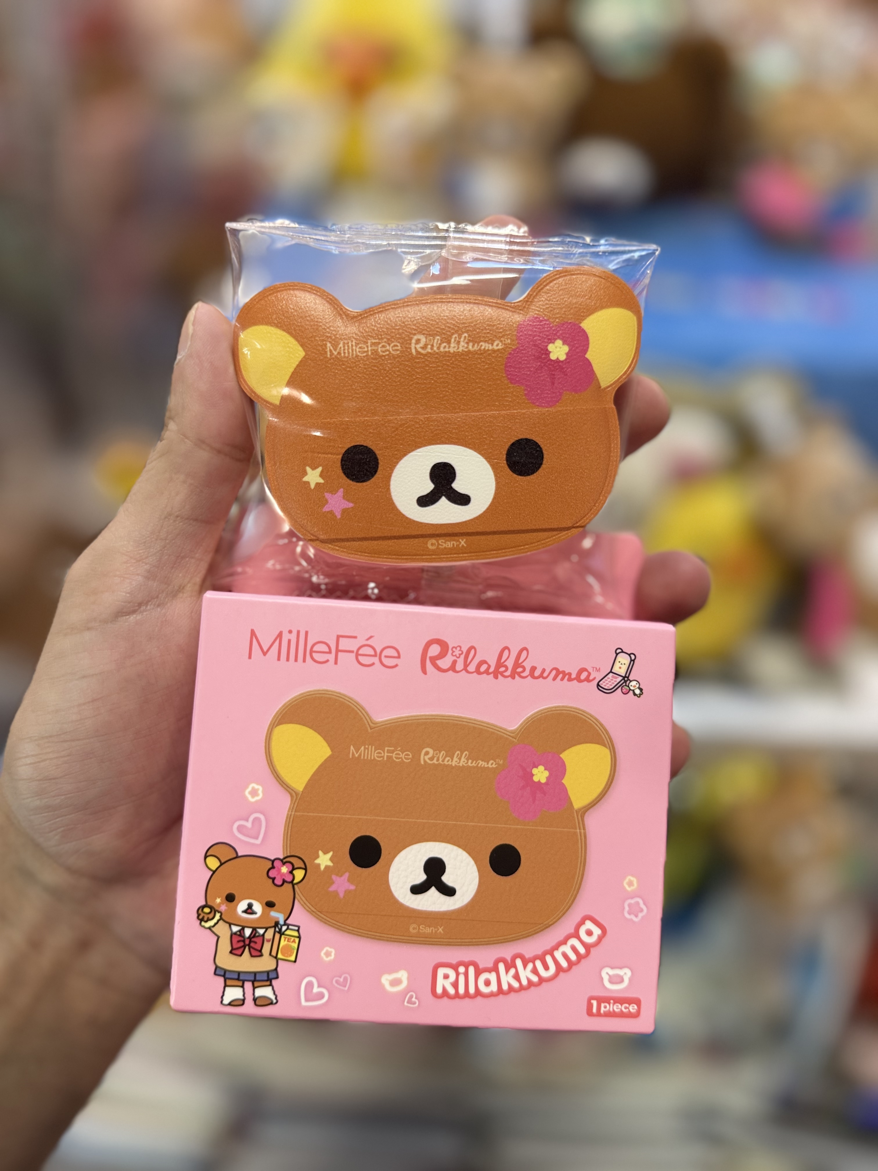 《現貨》全新日本限定 Rilakkuma 學生服造型粉撲