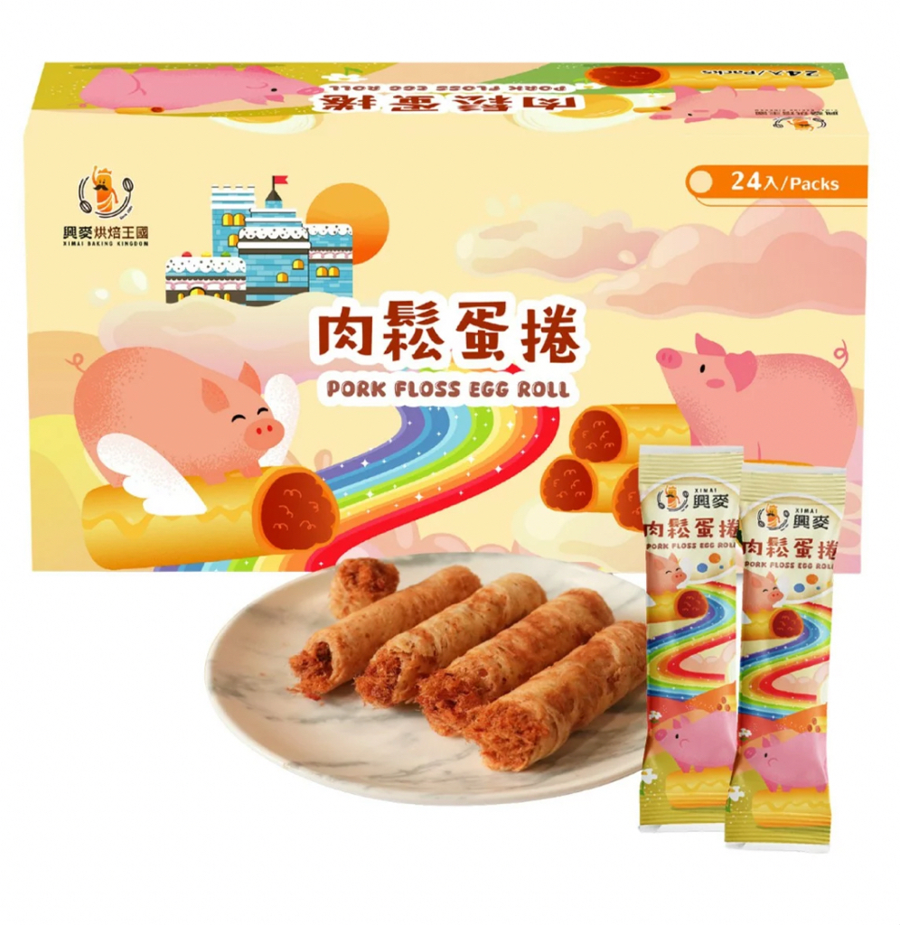 台灣Costco直送 興麥肉鬆蛋捲 24件裝 