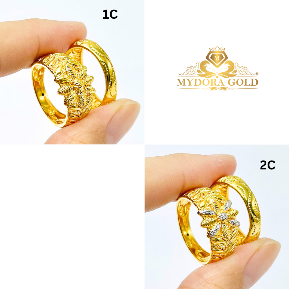 MYDORA Cincin Olive Blossom (5G) l EMAS 916/22K