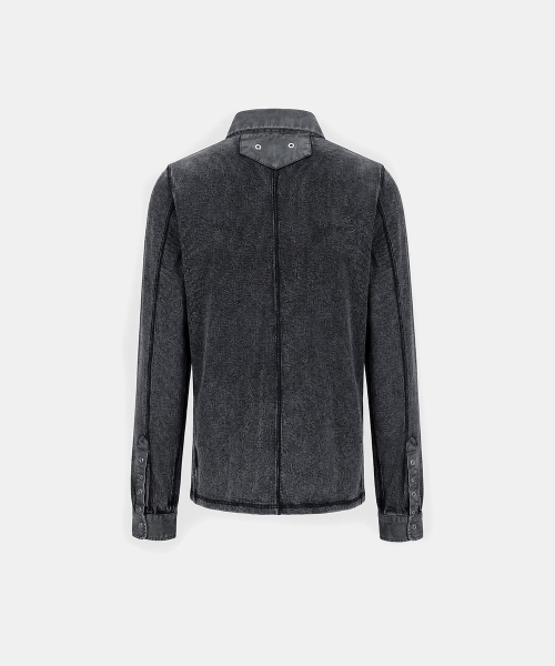 Viper Cotton Rib Polo Shirt - Black