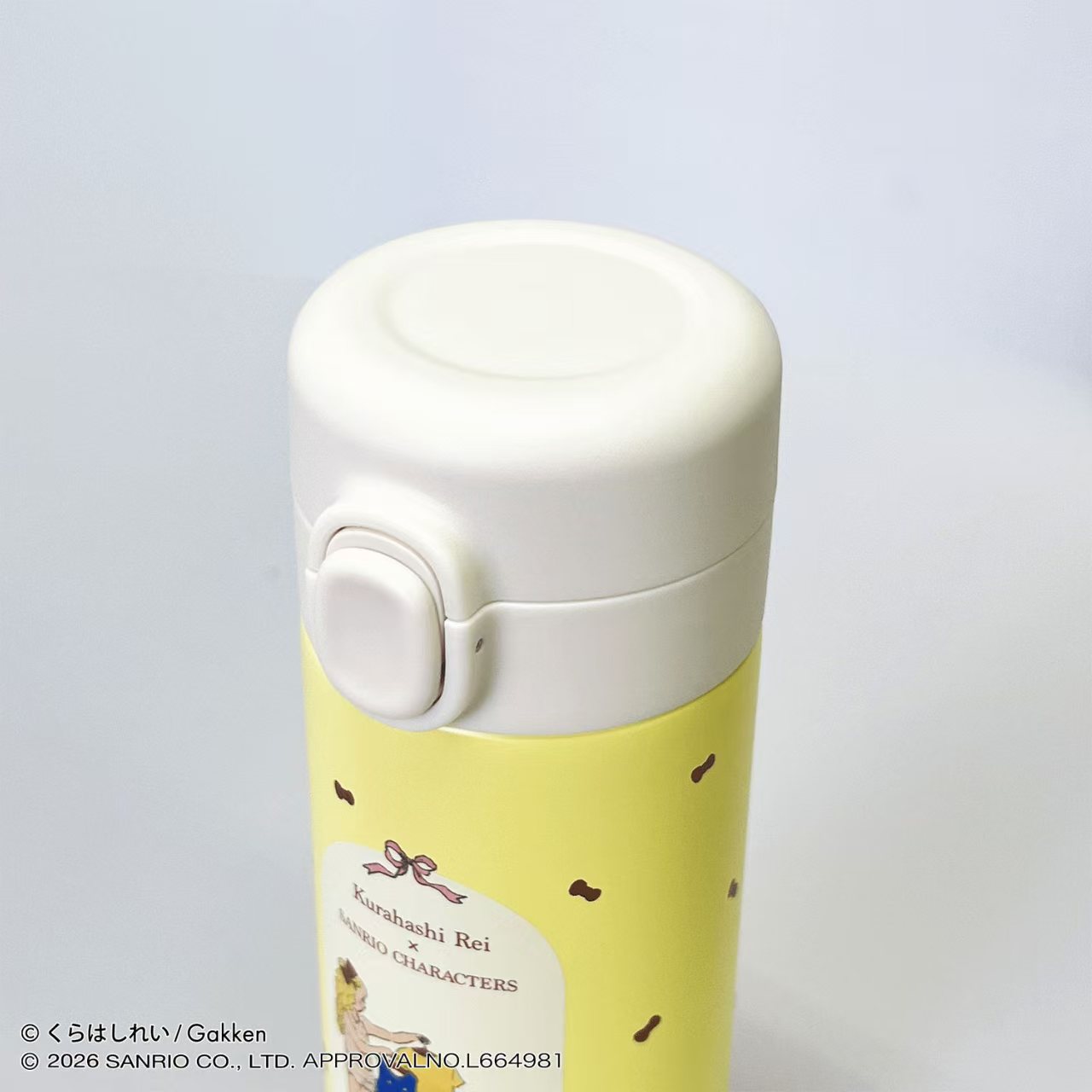 日本直送！倉橋伶衣 x Sanrio 聯乘版一鍵式不鏽鋼水樽 350ml 