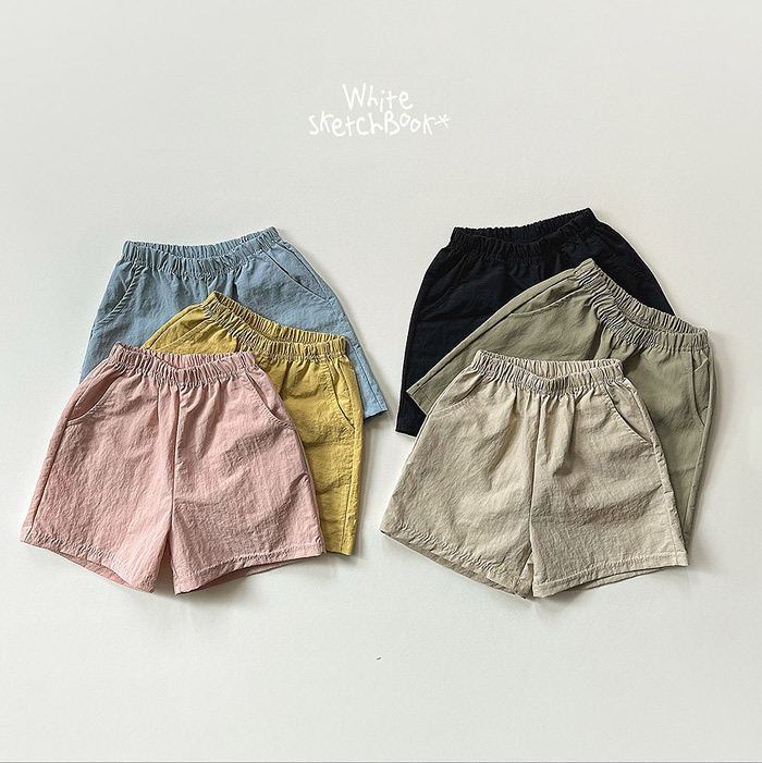 🇰🇷WhiteSketchBook短褲