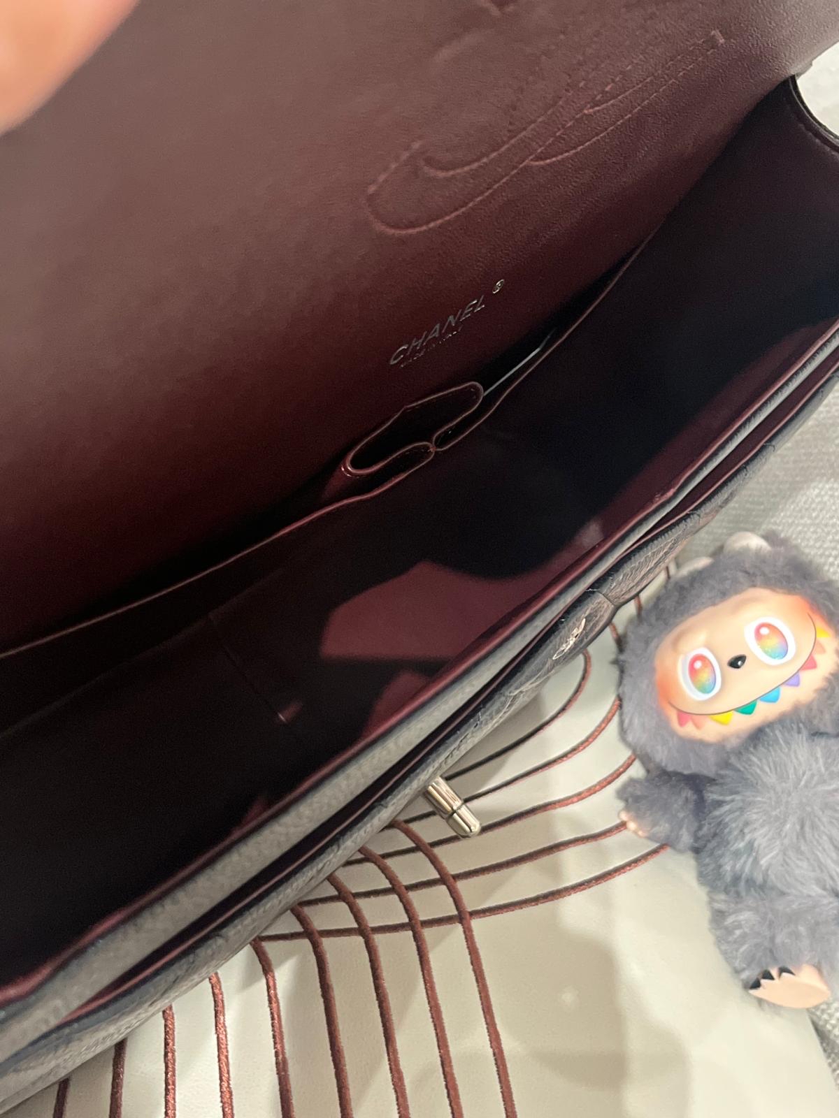 Chanel maxi jumbo A58601 黑色荔枝牛皮 100%Authentic ,98%new 閑置品 ✅card✅購買證書✅dust bag✅box ✨專門店售價$ 93900✨ 