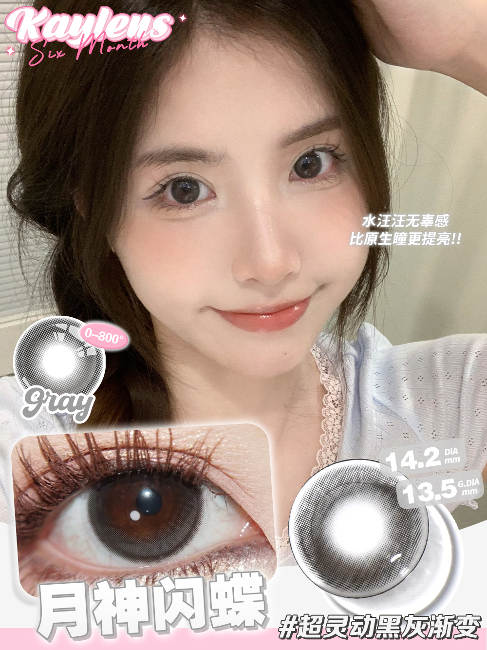 Kaylens 半年拋 月神閃蝶/星褐閃碟/紫晶閃蝶