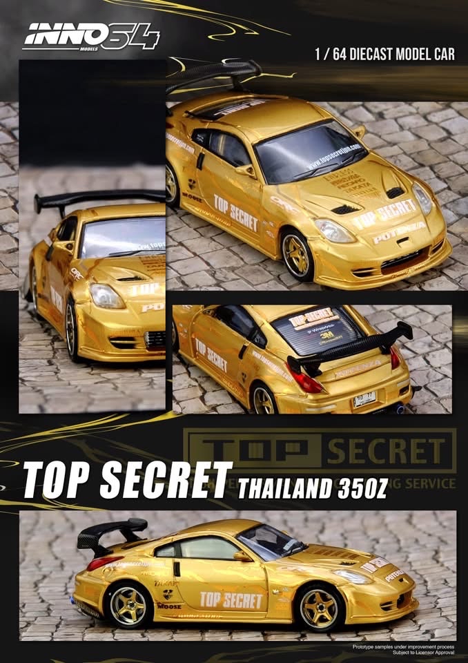(預訂 Pre Order) INNO64 ( IN6-350ZTST-TSTOS ) TOP SECRET THAILAND