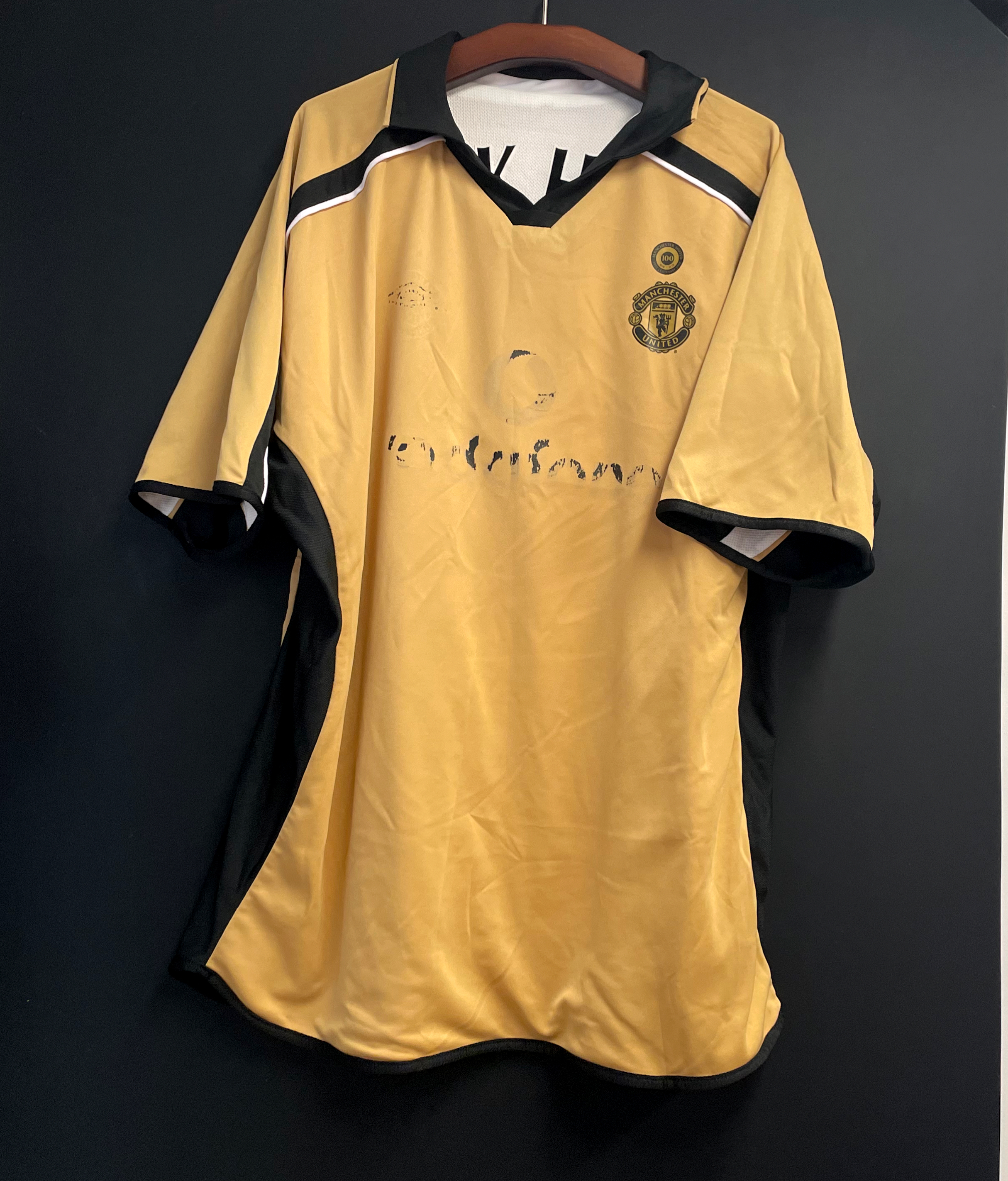 曼聯01/02百週年 碧咸 MANCHESTER UNITED AWAY BECKHAM