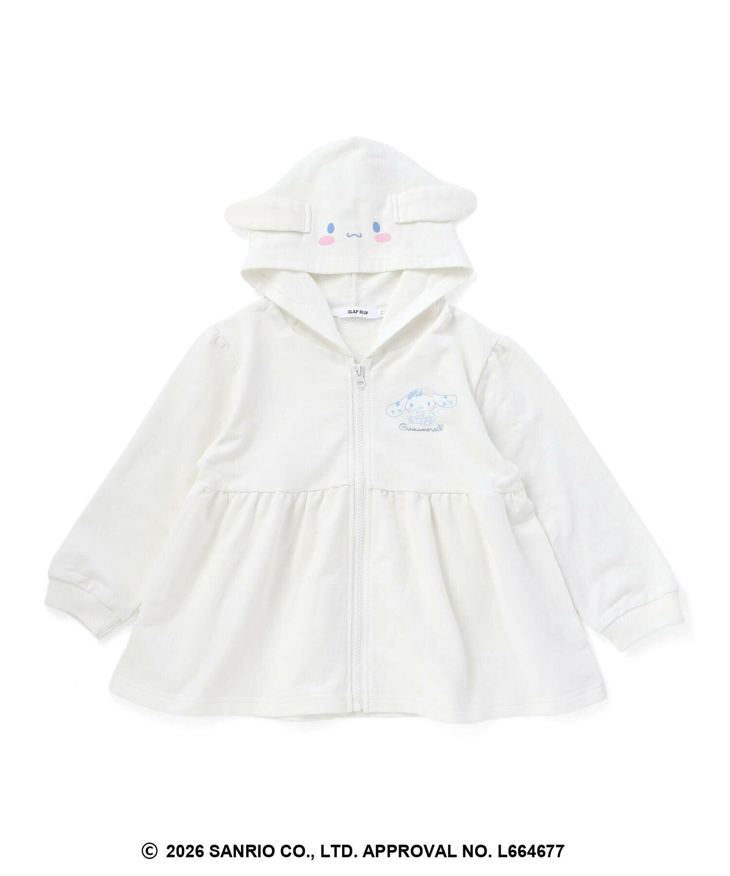 🆕【⭐訂購⭐】🇯🇵日本直送🌀#Sanrio 立體耳朵 摺邊下擺 連帽外套［2款選］🌀 [ELBA-0178][260304]