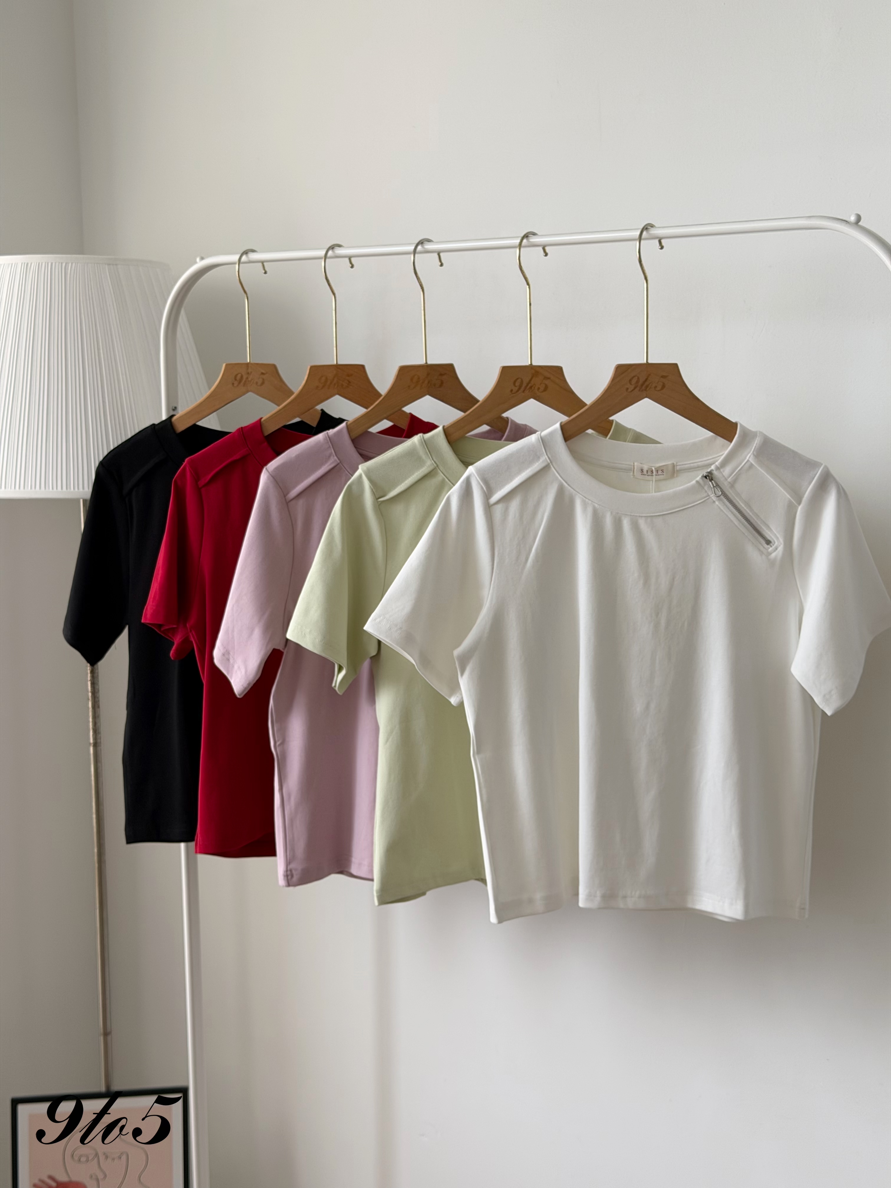 T4491 Short Sleeve Plain Tee - 5 Colors 