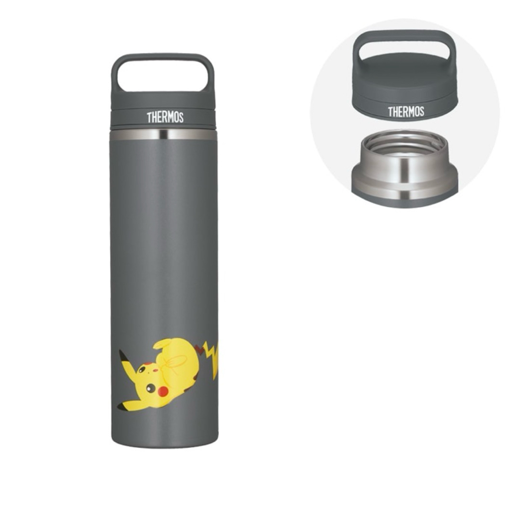 ✨連線商品需補運費✨THERMOS Pokemon聯名 真空斷熱保溫瓶 (600ml)