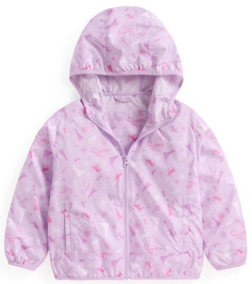 迪士尼系列抗UV輕型印花風衣外套-童