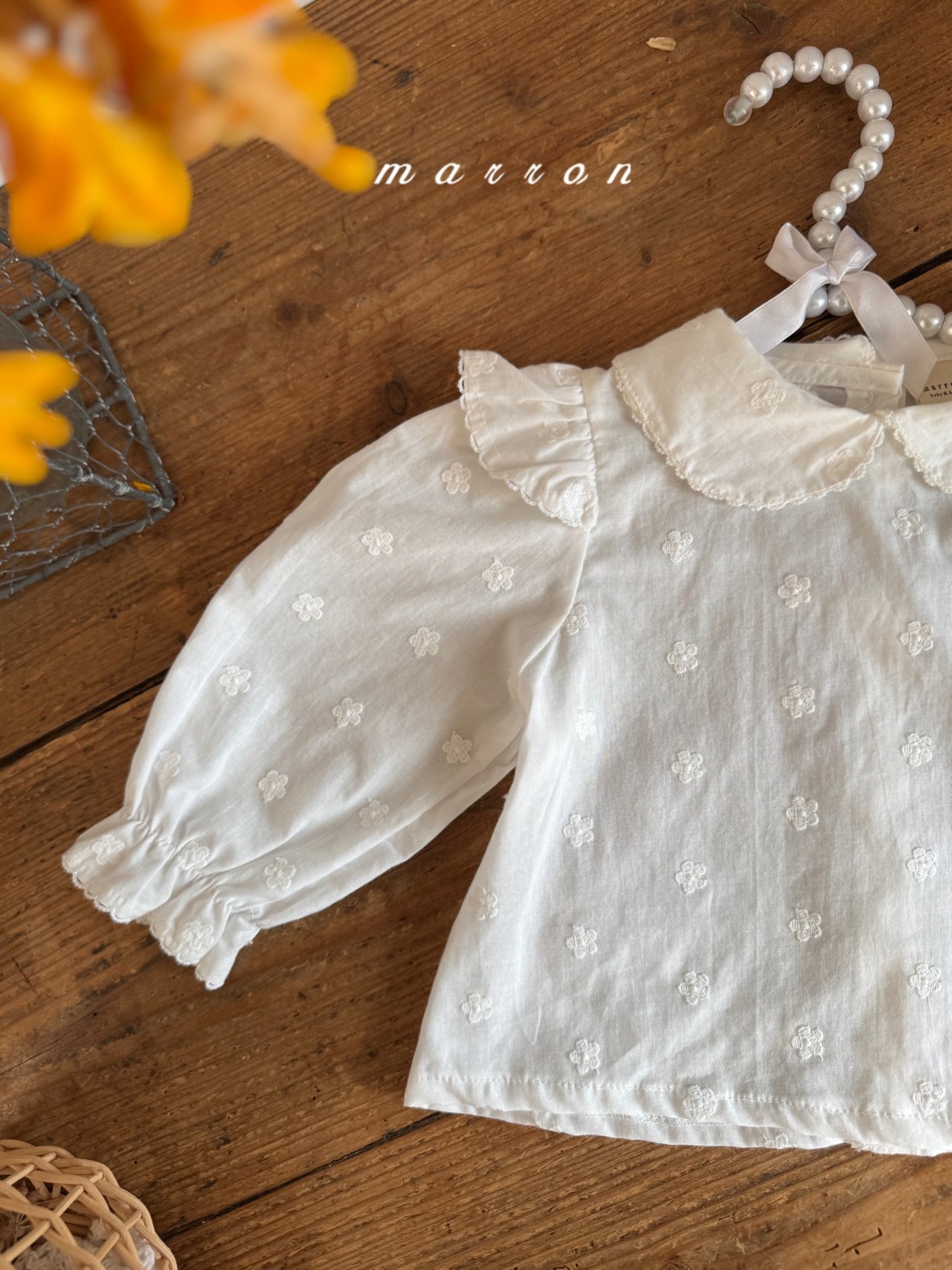 🇰🇷Marron blouse