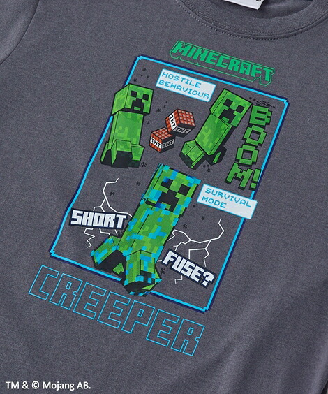 🆕【⭐訂購⭐】日本直送 🇯🇵🌀#Minecraft 長袖 tee［4款選］🌀[PLIA-0152] [261021]