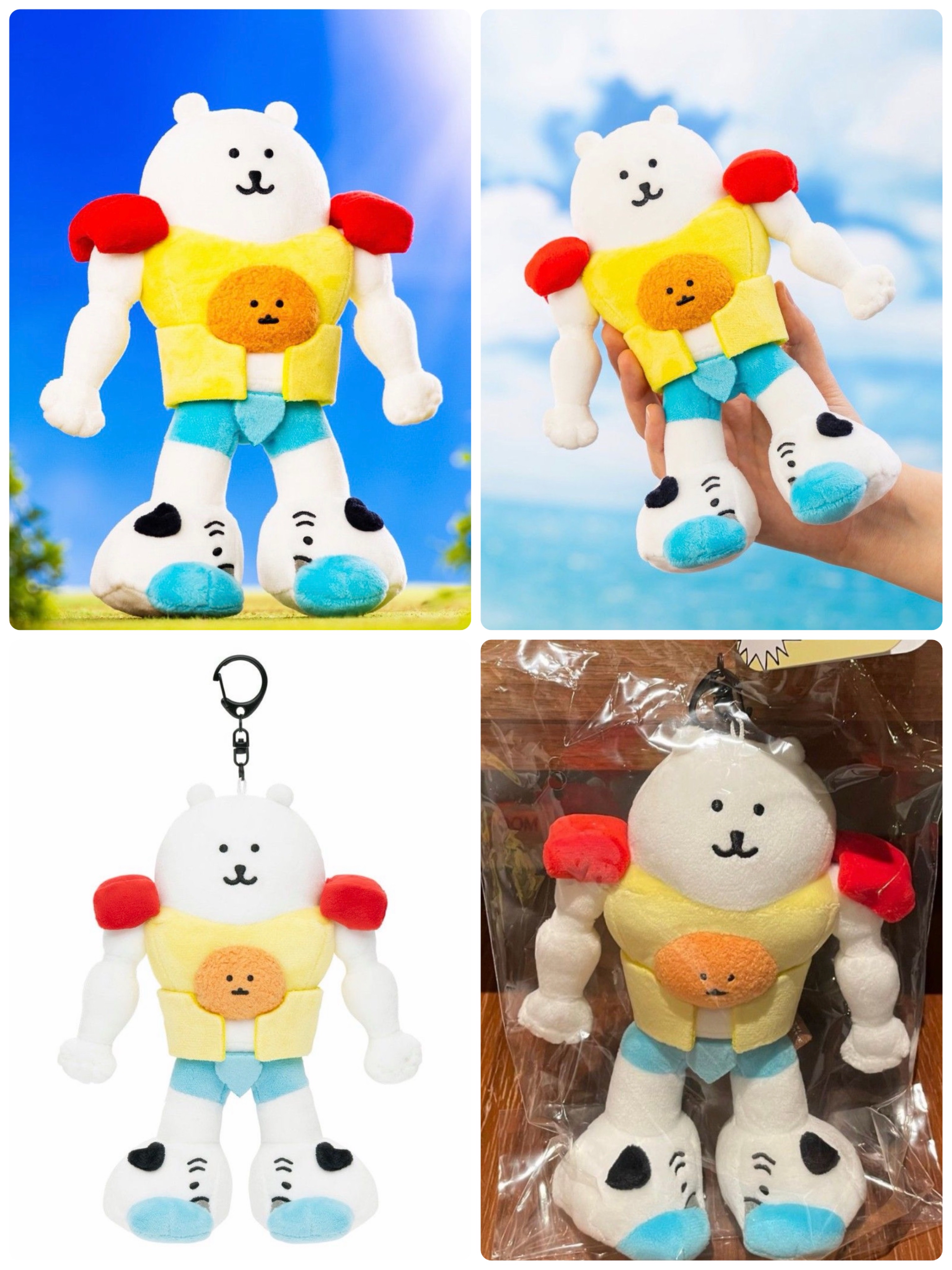 ☆現貨☆日本直送Jokebear 自嘲熊合體機械人公仔 