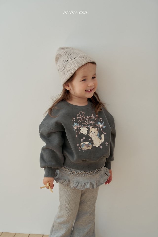 Momoann | Pigcat sweatshirt with Mom