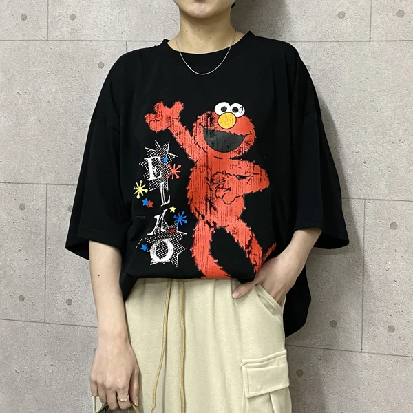 日版🇯🇵芝麻街寬身Tee