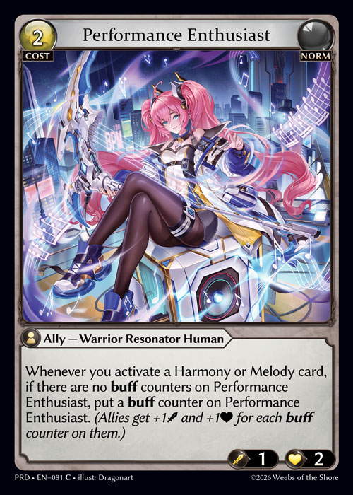 Performance Enthusiast / PRD-081 (C)