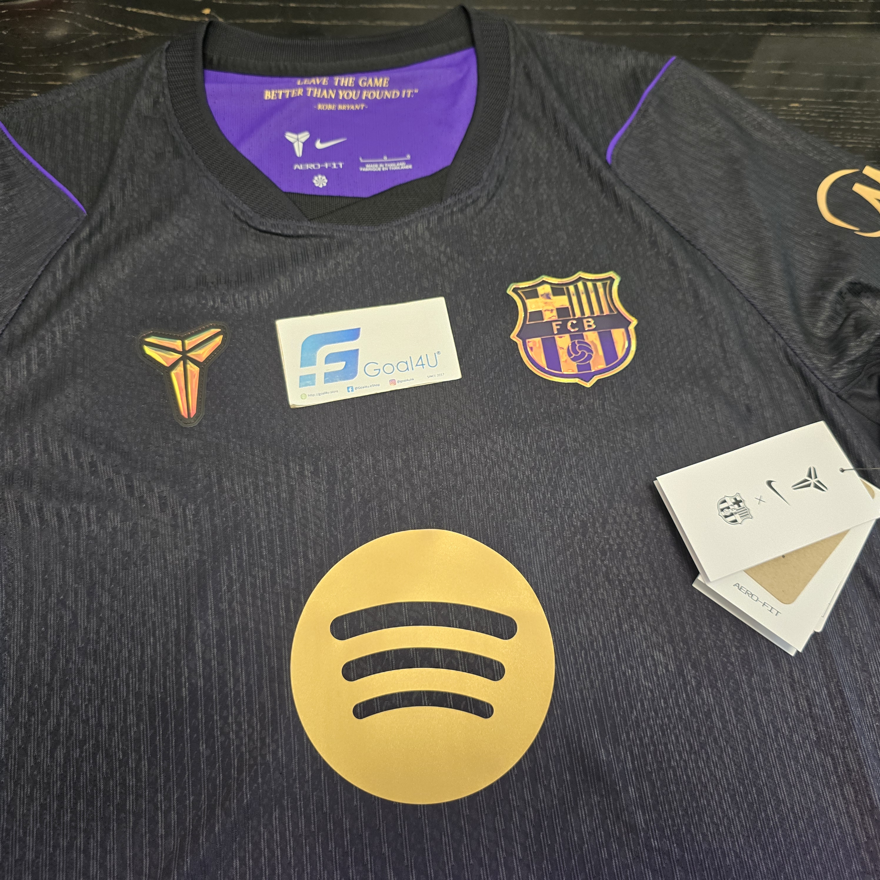 Nike Barcelona 巴塞羅拿 2026-27 作客球員版球衣 (可加印字章) II2752