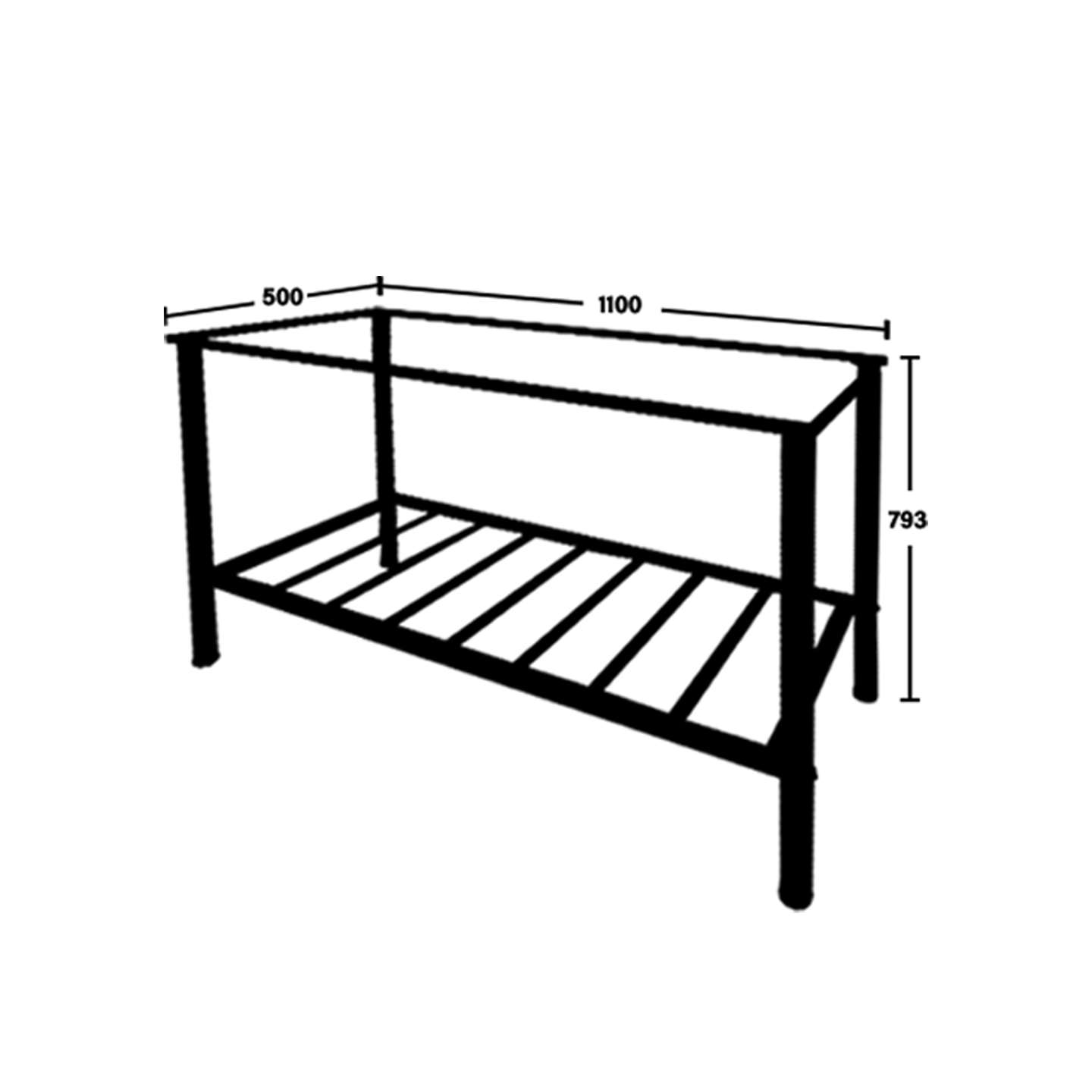 Rabico H/Duty Stainless Steel Sink Stand (S11050#) WRS11050R