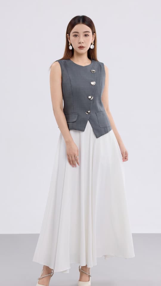 10141344 Power Muse Tailored Vest