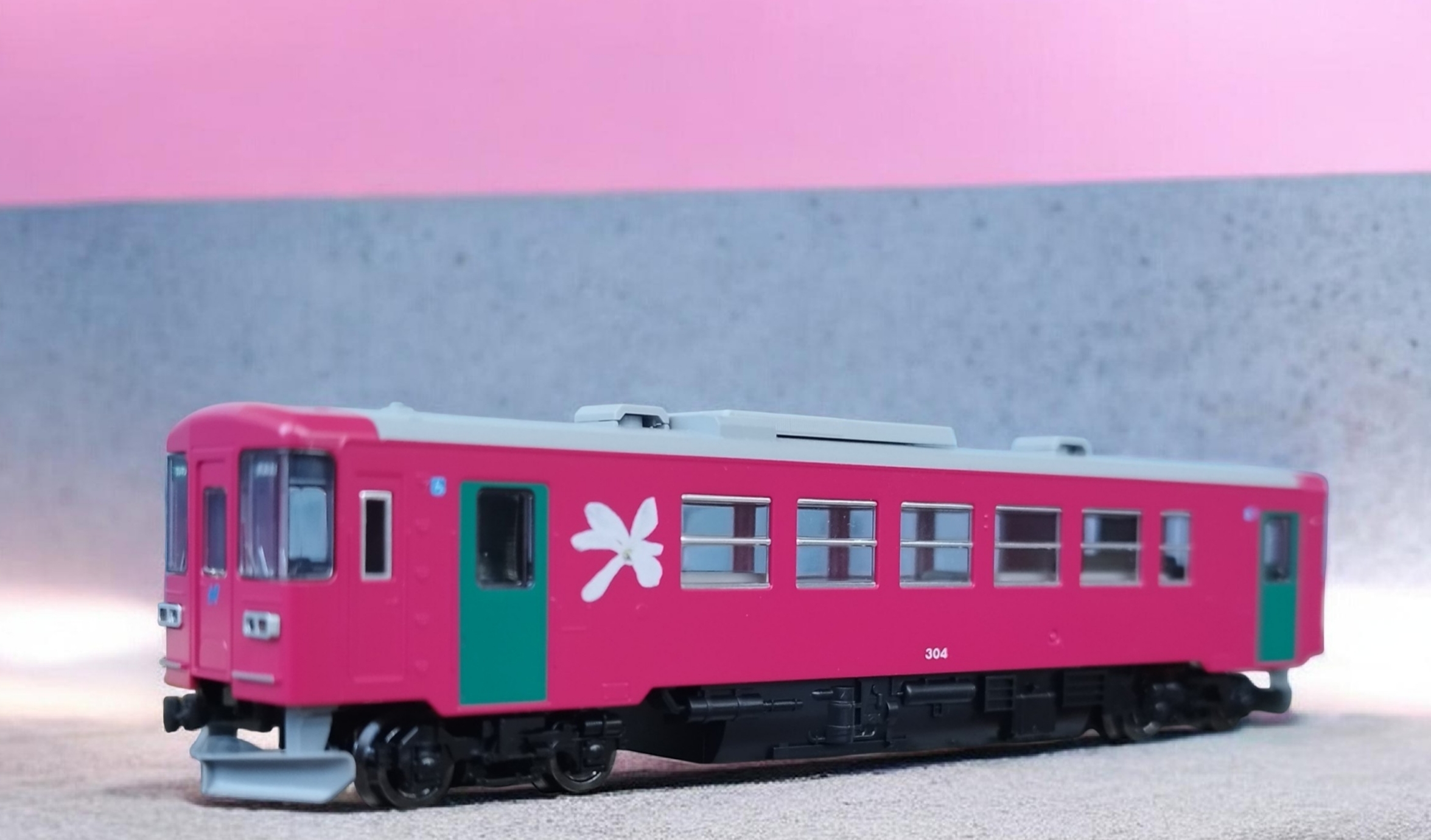 TOMIX 8614 長良川鉄道 ナガラ300形 N (Mini 軌適用,動力付室內燈）