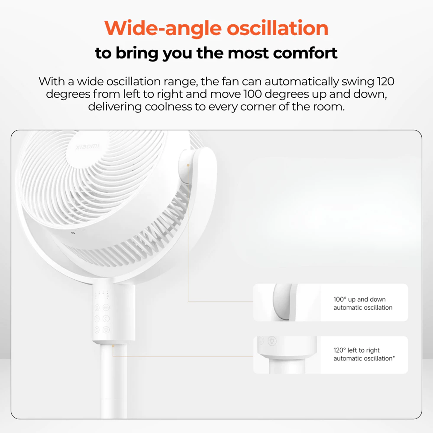 Xiaomi Smart Standing Air Circulation Fan (BHR9849EU)