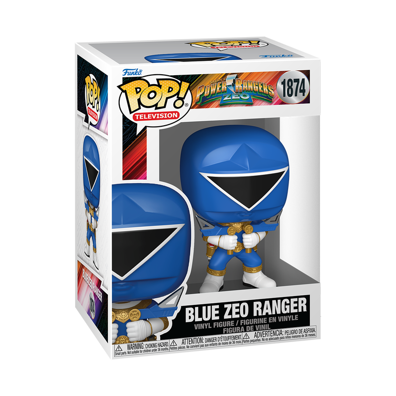📦訂購 美國代購 Funko POP! POWER RANGERS Blue Zeo Ranger Figure 恐龍戰隊 模型