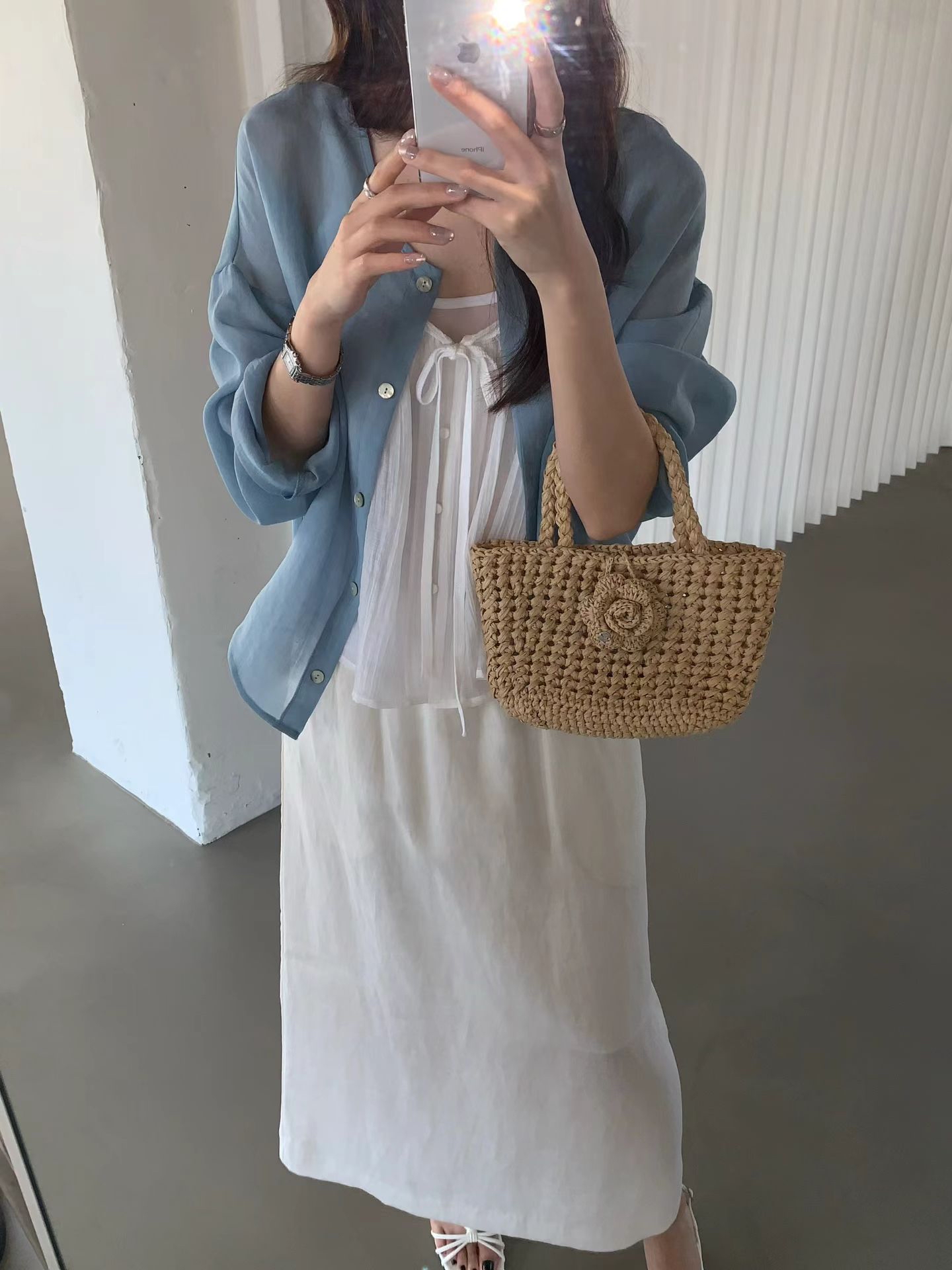 🇰🇷東大門女裝 | modern linen shirt