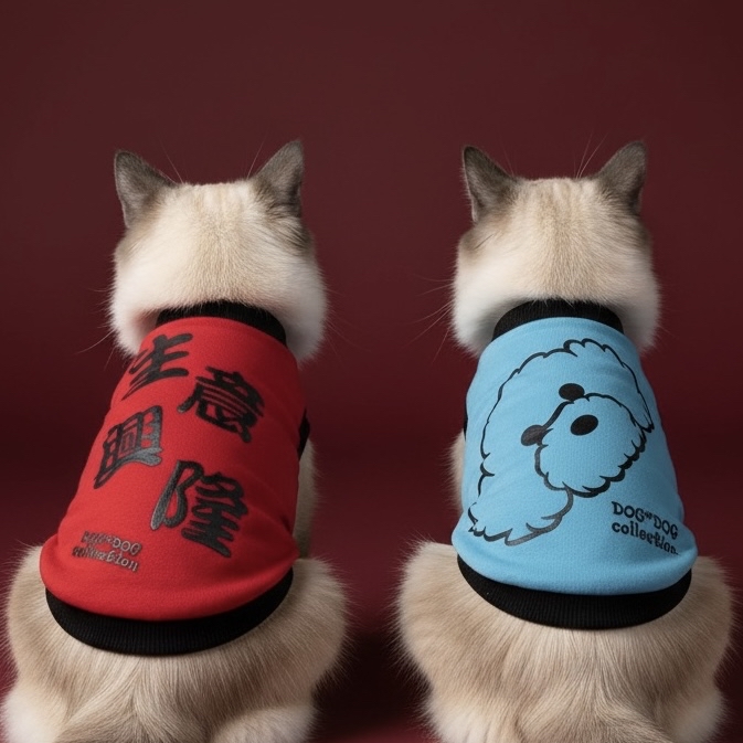 S432 賀年雙面衫- 生意興隆  New Year double-sided shirt - business is booming