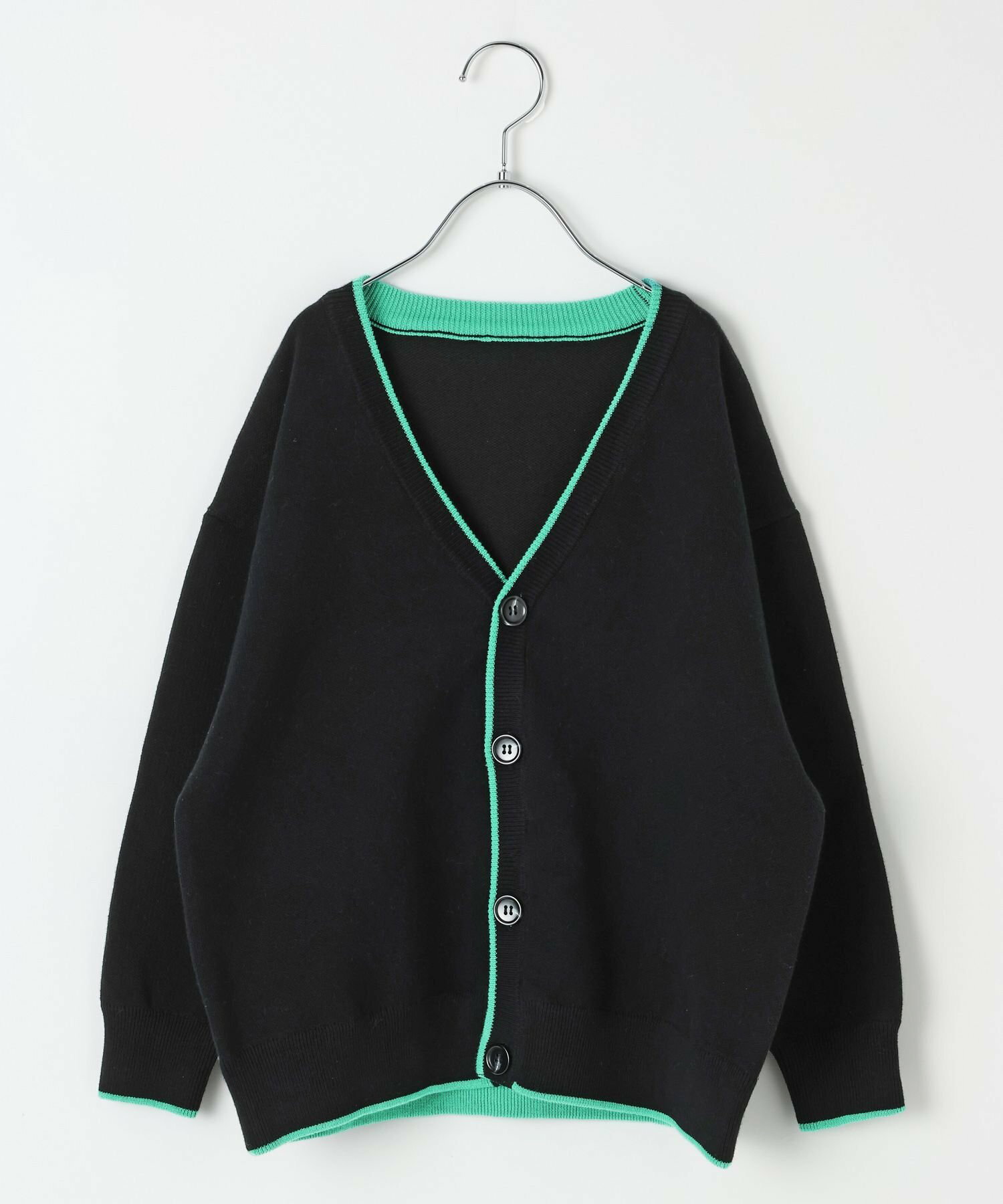 🆕【⭐訂購⭐】🌀 🇯🇵 日本直送 配色綑邊 可機洗 針織外套［2款選］🌀 [ELCA-0190][260330]