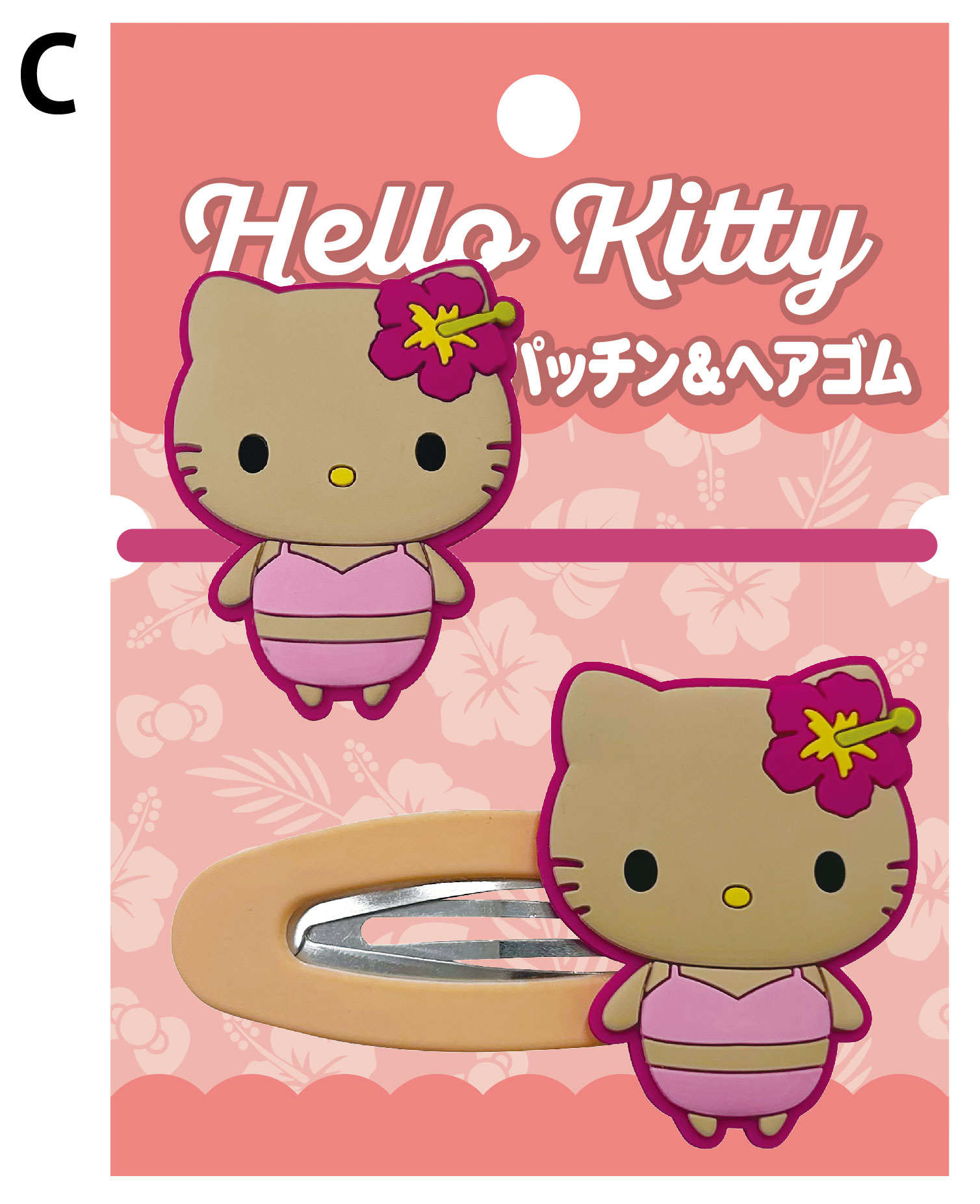 Sanrio kitty 髮夾K-5240C
