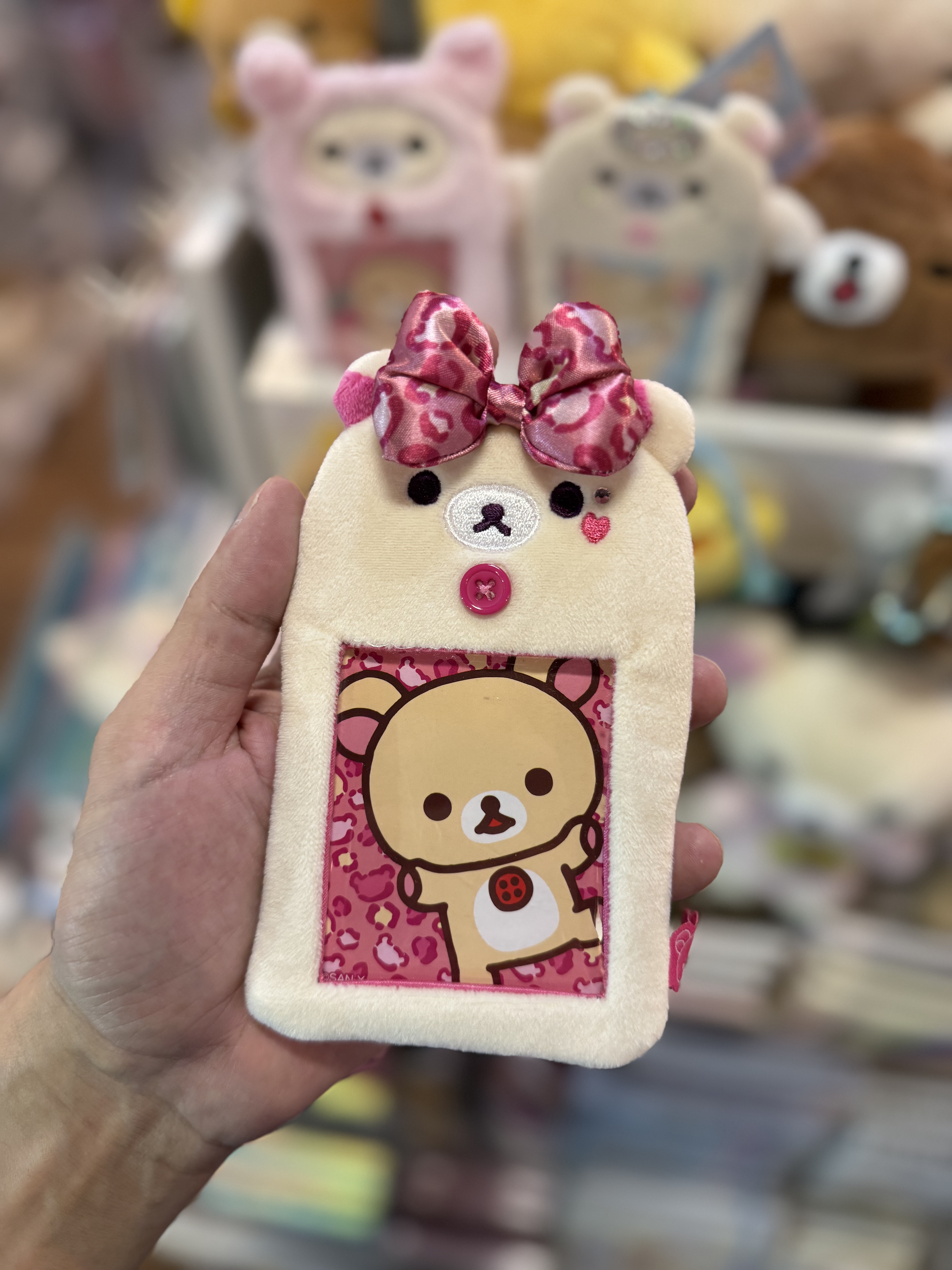 《現貨》全新滿滿小白熊系列毛毛咭套