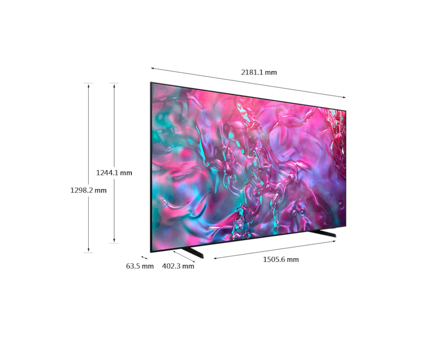 98" SAMSUNG DU9000 4K UHD 最平大品牌巨屏電視機 98DU9000JXXZ(國際版）