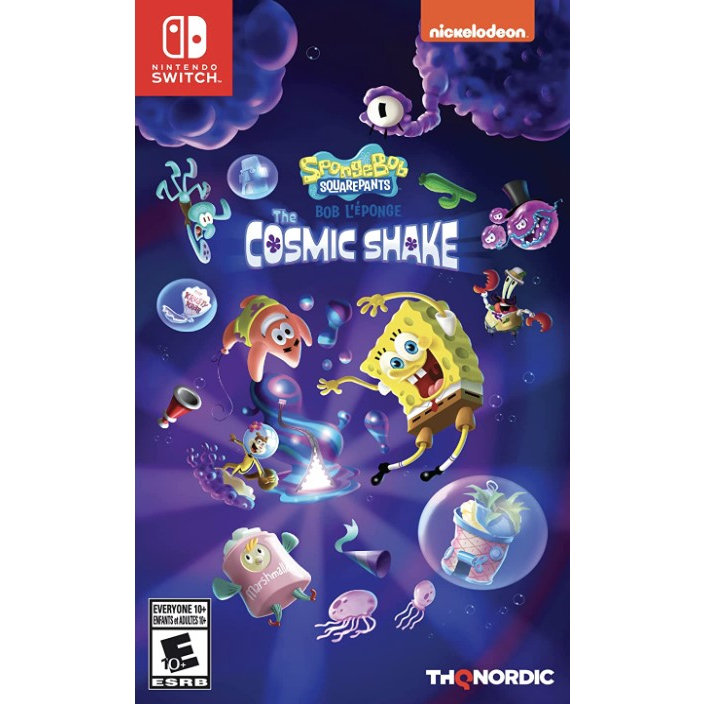 (🔥NEW RELEASE🔥) SpongeBob SquarePants: The Cosmic Shake (Nintendo Switch) Digital Download