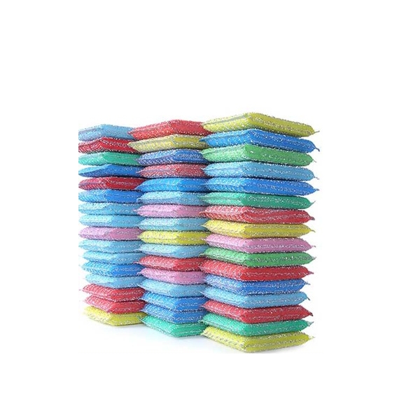 免費順豐櫃 100片裝 洗碗棉 銀絲洗碗棉 廚房洗碗棉