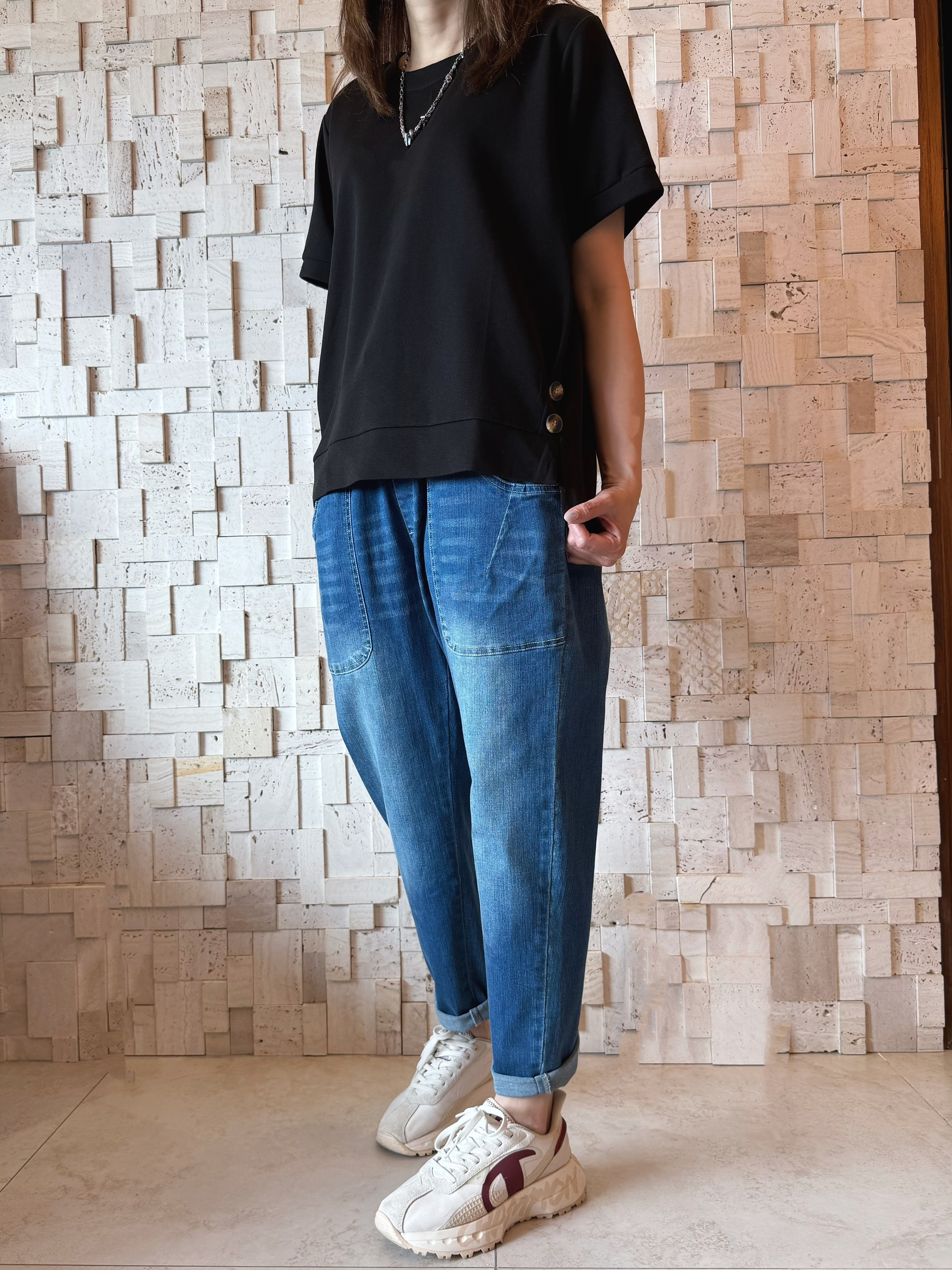 #2097 簡約淨色Top ☁️