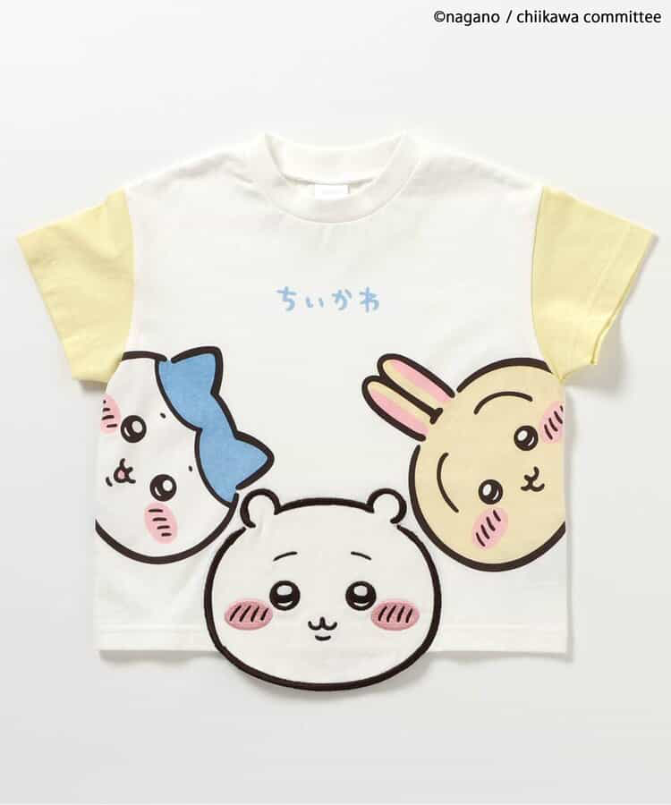 🇯🇵預訂 日本直送🇯🇵Apres les cours x Chiikawa系列三色人物貼花短袖T恤