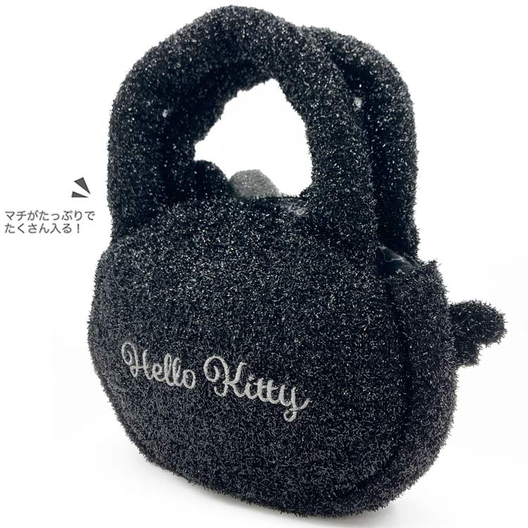 Hello Kitty黑色手提袋