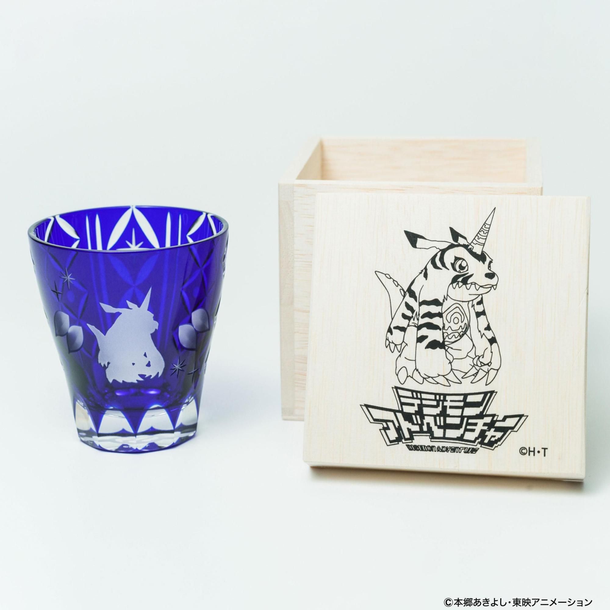 《Pre-Order》數碼暴龍 Digimon 江戶切子杯 (26143-P）