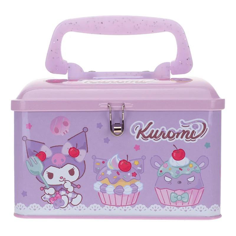 Kuromi 手挽式鐵盒錢箱