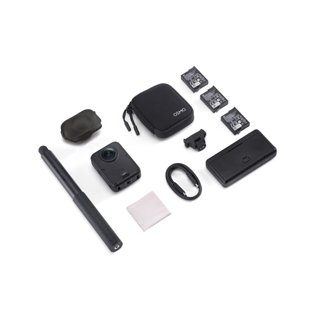 DJI Osmo 360 II 暢拍套裝｜360° 全景運動相機・8K 防震錄影・AI 主體追蹤｜香港行貨