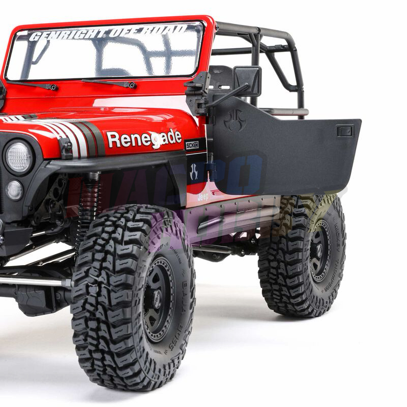 Axial 1/10 SCX10 III Jeep CJ-7 Red AXI03008V2T1 #0111196