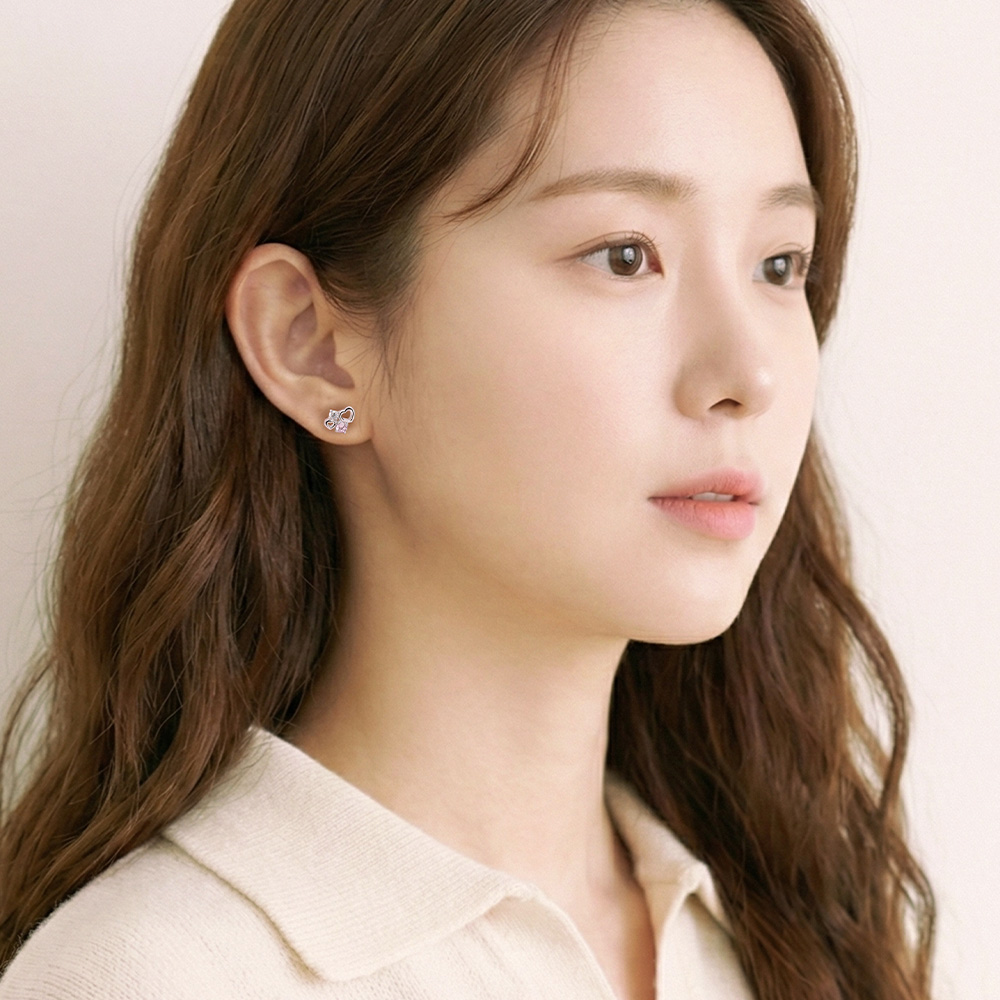 📦訂購 台灣限定 三麗鷗SanrioＸSTORY故事銀飾 My Sweet Piano經典系列 彼安諾晶鑽純銀耳環