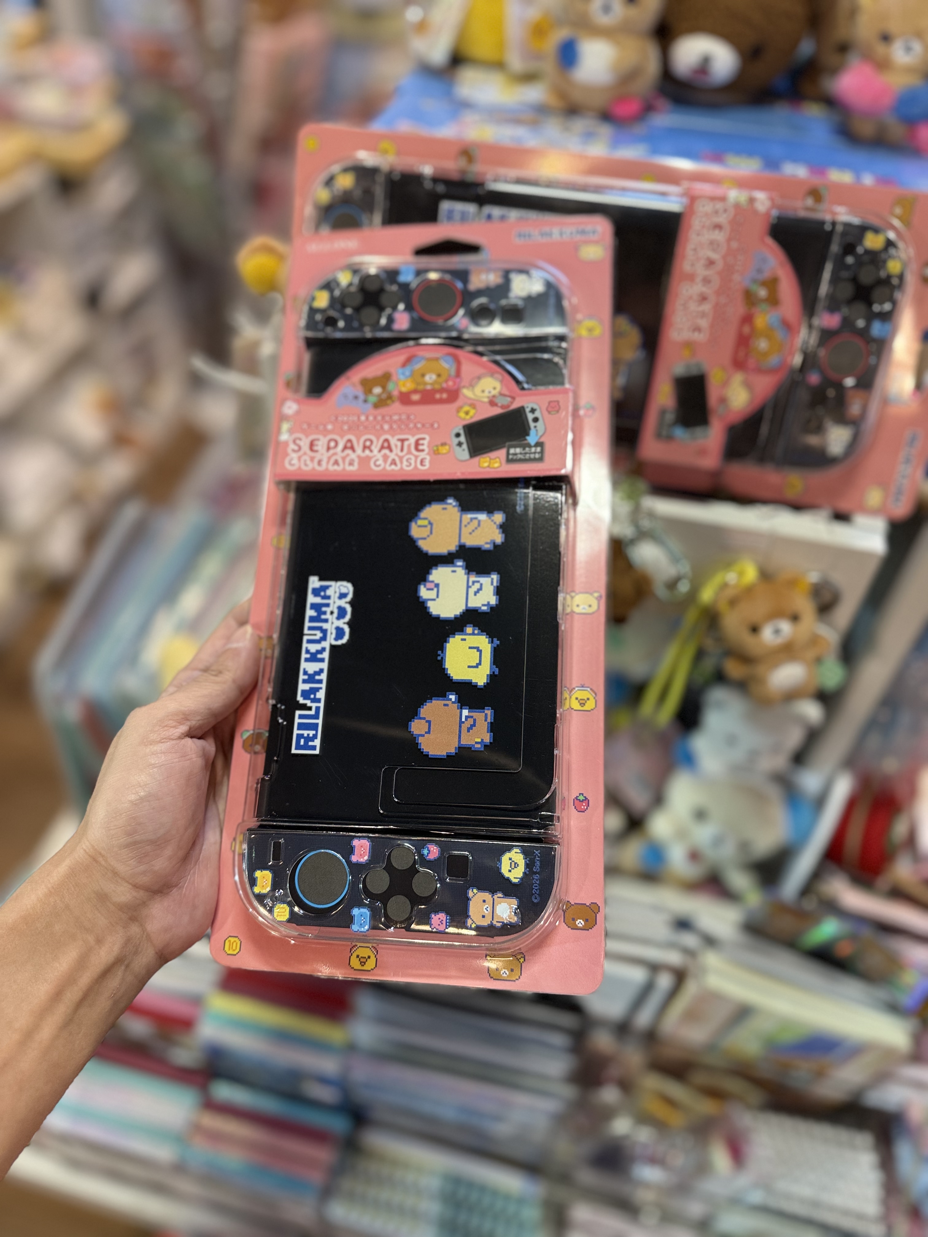 《現貨》全新日本限定 Rilakkuma Switch2 透明保護殼