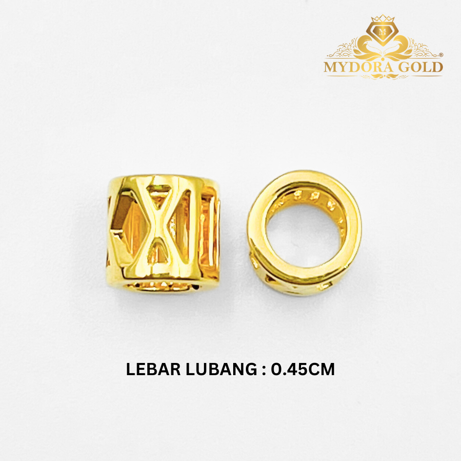 MYDORA Bead Huruf Roman (5G) l EMAS 916/22K