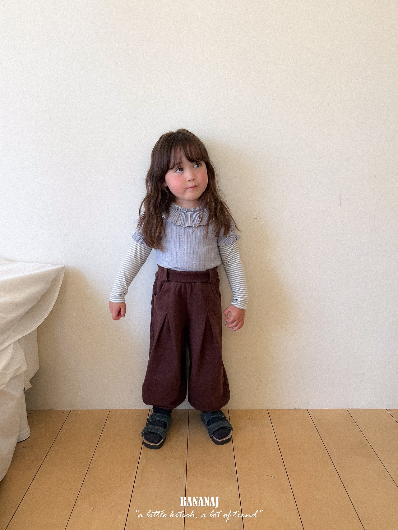 Bananaj | Ecru Jogger Pants