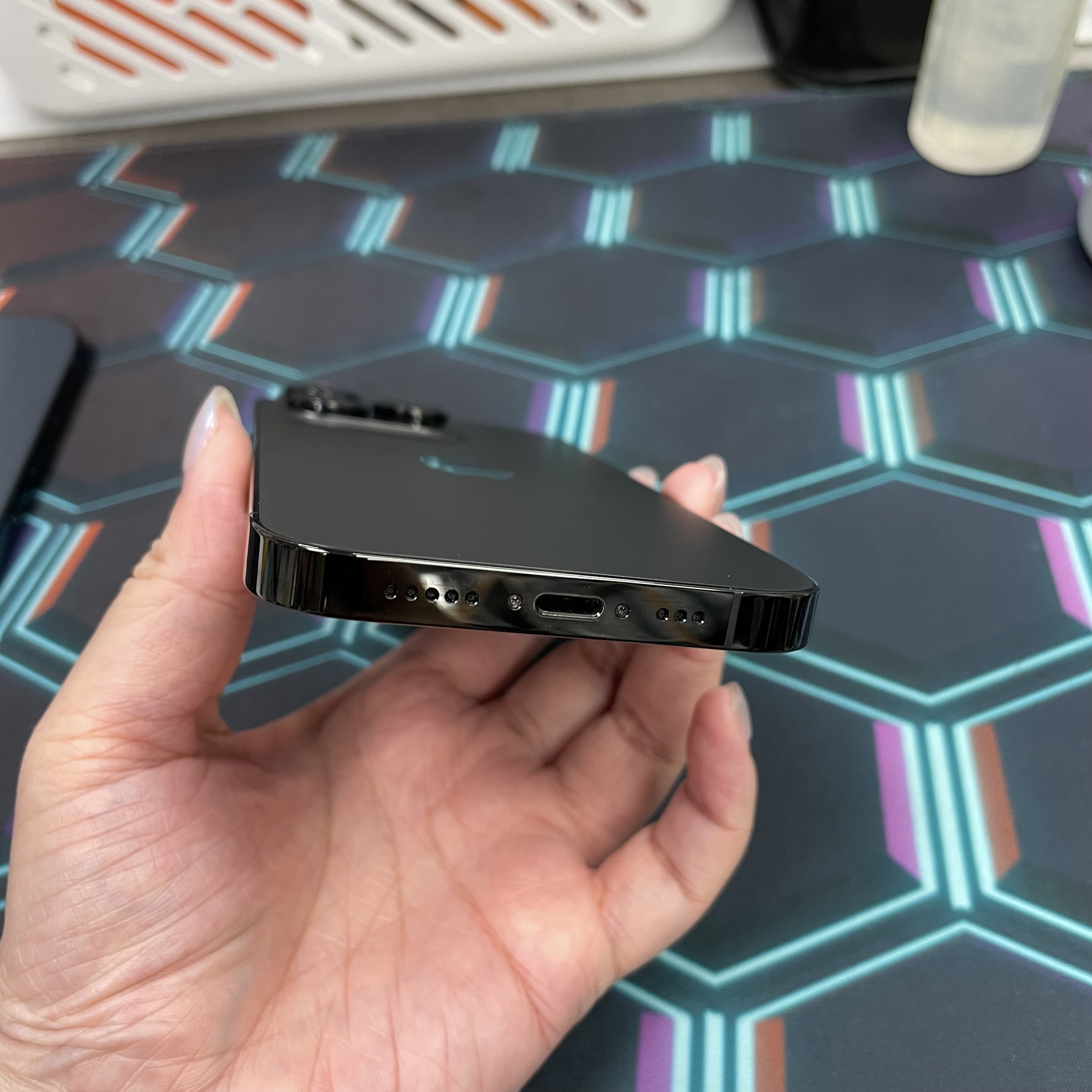 *7127 14 Pro 完美機 256GB 電100 黑色 black